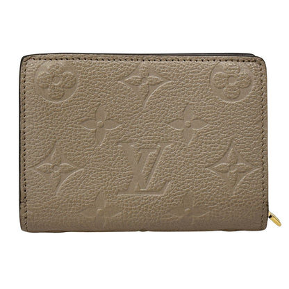 LOUIS VUITTON ルイ・ヴィトン ポルトフォイユ・クレア 二つ折り財布 アンプラント トゥルトレール M80152 モノグラムアンプラント レディース 【中古】