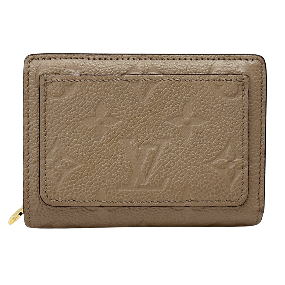 LOUIS VUITTON ルイ・ヴィトン ポルトフォイユ・クレア 二つ折り財布 アンプラント トゥルトレール M80152 モノグラムアンプラント レディース 【中古】
