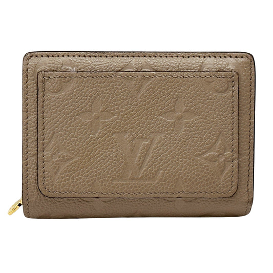 LOUIS VUITTON ルイ・ヴィトン ポルトフォイユ・クレア 二つ折り財布 アンプラント トゥルトレール M80152 モノグラムアンプラント レディース 【中古】