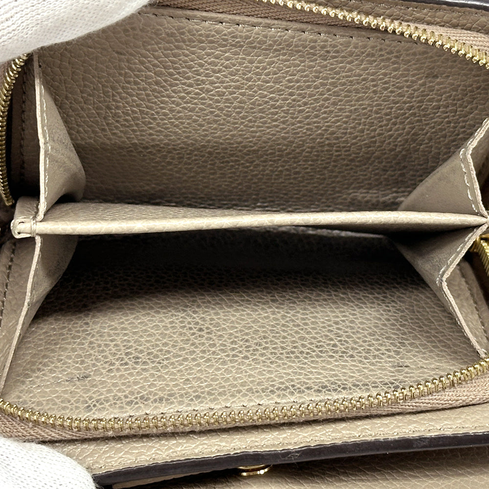 LOUIS VUITTON ルイ・ヴィトン ポルトフォイユ・クレア 二つ折り財布 アンプラント トゥルトレール M80152 モノグラムアンプラント レディース 【中古】