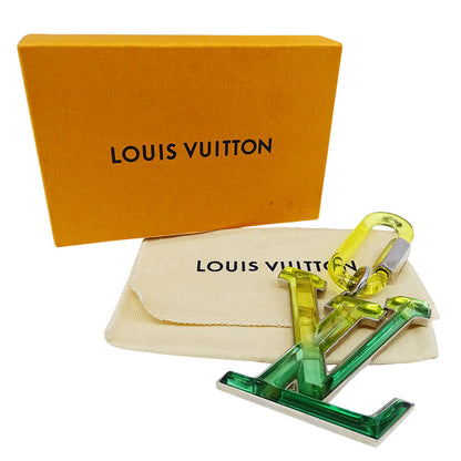 LOUIS VUITTON ルイ・ヴィトン ビジューサックLVプリズム キーホルダー イエロー グリーン レディース メンズ MP2366 【中古】