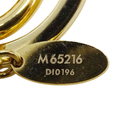 LOUIS VUITTON ルイ・ヴィトン キーホルダー・LVファセット キーホルダー メタル ゴールド レディース メンズ M65216 【中古】