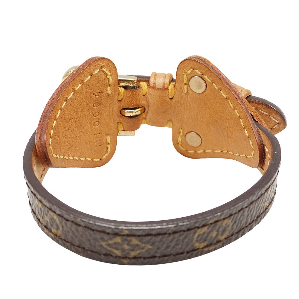 LOUIS VUITTON ルイ・ヴィトン ブラスレ テダPM ブレスレット モノグラム モノグラムキャンバス ブラウン レディース M92484 【中古】