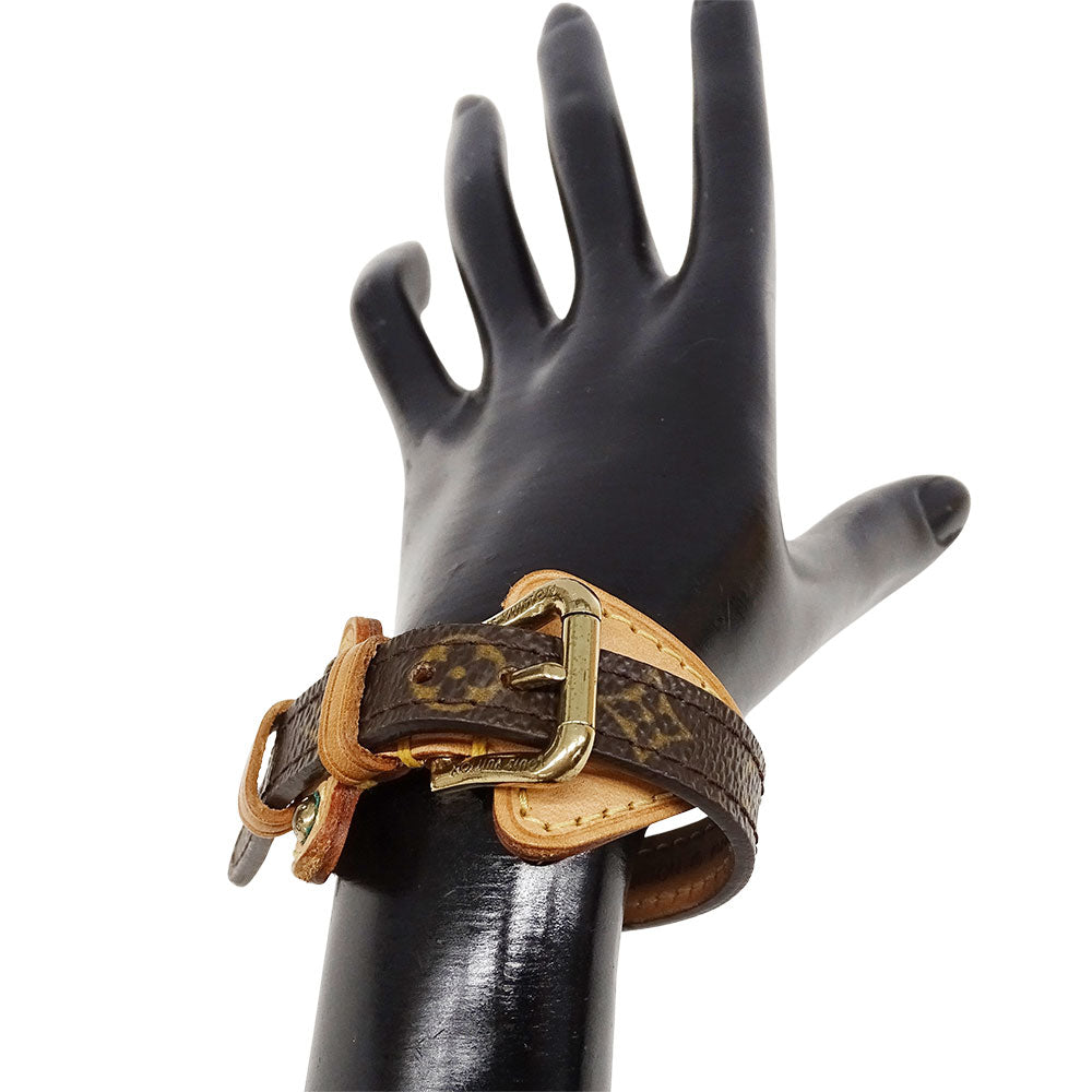 LOUIS VUITTON ルイ・ヴィトン ブラスレ テダPM ブレスレット モノグラム モノグラムキャンバス ブラウン レディース M92484 【中古】