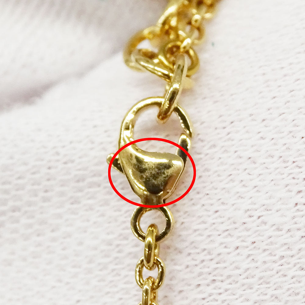 LOUIS VUITTON ルイ・ヴィトン ネックレス・エッセンシャルLV ネックレス GP ゴールド レディース M61083 【中古】