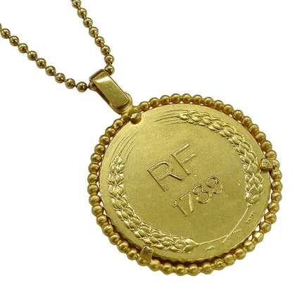 Dior ディオール ネックレス ゴールド レディース 【中古】