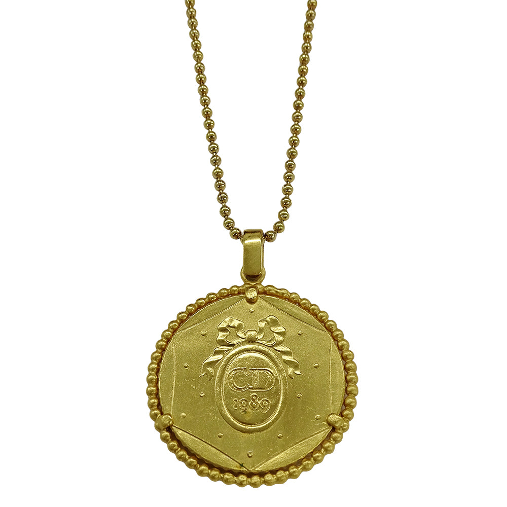 Dior ディオール ネックレス ゴールド レディース 【中古】