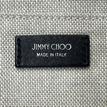 JIMMY CHOO ジミーチュウ ボディ・ウエストバッグ ブラック PVC メンズ 【中古】
