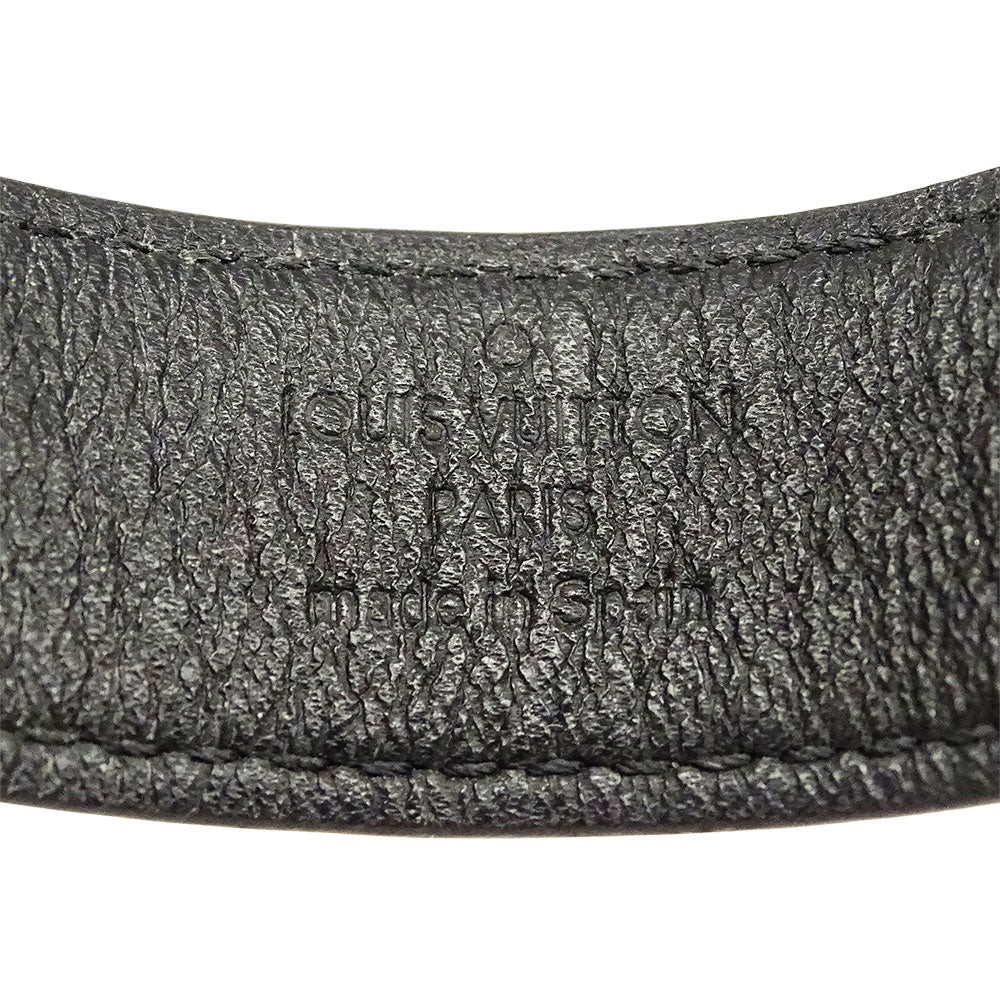 LOUIS VUITTON ルイ・ヴィトン ブラスレホッケンハイム ブレスレット モノグラム GP シルバー ブラウン メンズ M6141 【中古】