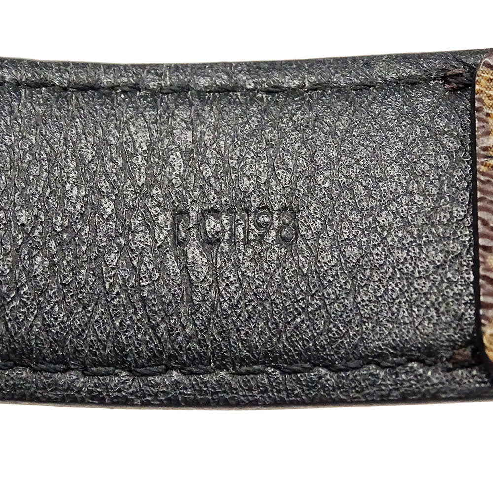 LOUIS VUITTON ルイ・ヴィトン ブラスレホッケンハイム ブレスレット モノグラム GP シルバー ブラウン メンズ M6141 【中古】