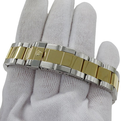 ROLEX ロレックス ヨットマスター 16623 ランダム番 メンズ 腕時計 自動巻き AT ステンレス SS ゴールド YG コンビ ホワイト 磨き済み 【中古】