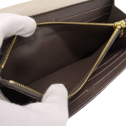 LOUIS VUITTON ルイ・ヴィトン ポルトフォイユ・カプシーヌ 長財布 トリヨン ガレ M61249 レディース 【中古】