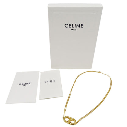 CELINE セリーヌ ネックレス トリオンフ GP ゴールド レディース 【中古】