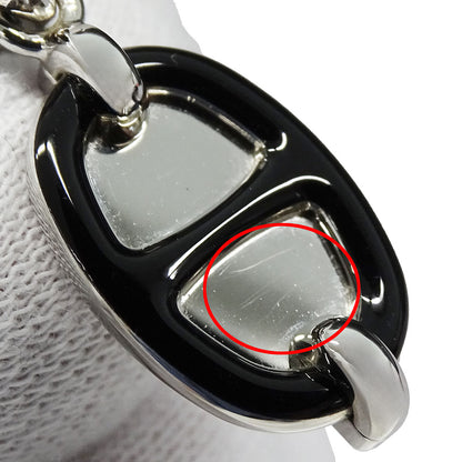 HERMES エルメス ミニ・マイヨンPM ネックレス メタル シルバー ブラック レディース 【中古】