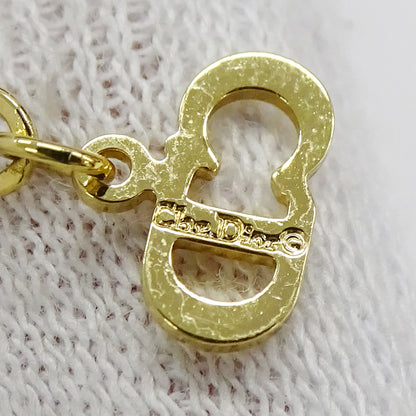 Dior ディオール ネックレス GP ゴールド レディース 【中古】