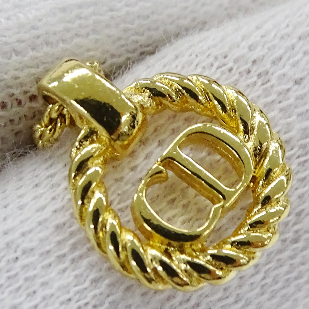 Dior ディオール ネックレス GP ゴールド レディース 【中古】