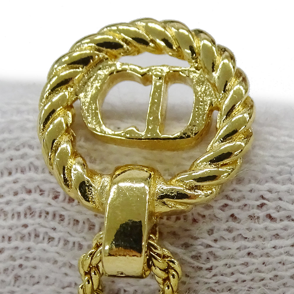 Dior ディオール ネックレス GP ゴールド レディース 【中古】