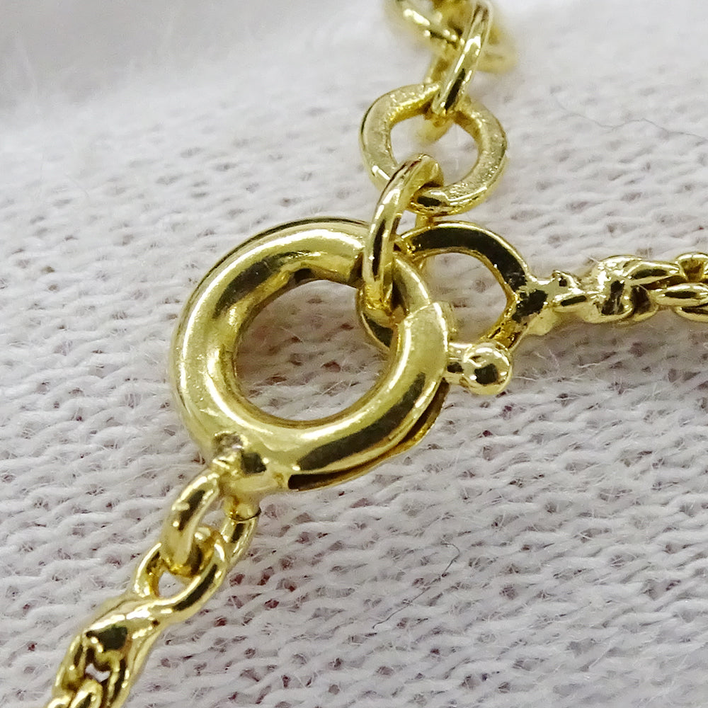 Dior ディオール ネックレス GP ゴールド レディース 【中古】