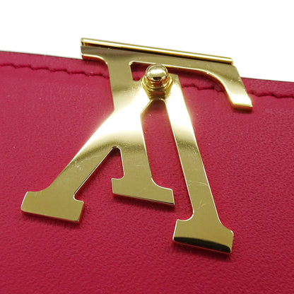 LOUIS VUITTON ルイ・ヴィトン ポルトフォイユ･カプシーヌ コンパクト 三つ折り財布 ノワール・ホットピンク M62157 レディース 【中古】