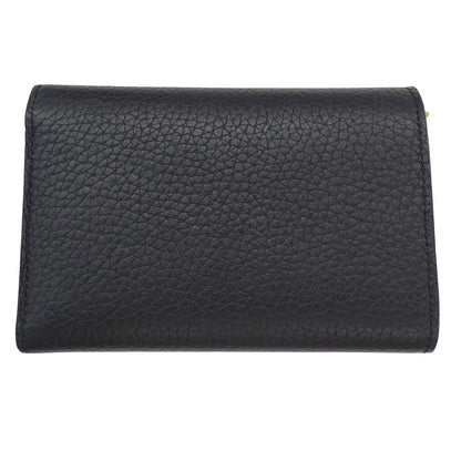 LOUIS VUITTON ルイ・ヴィトン ポルトフォイユ･カプシーヌ コンパクト 三つ折り財布 ノワール・ホットピンク M62157 レディース 【中古】