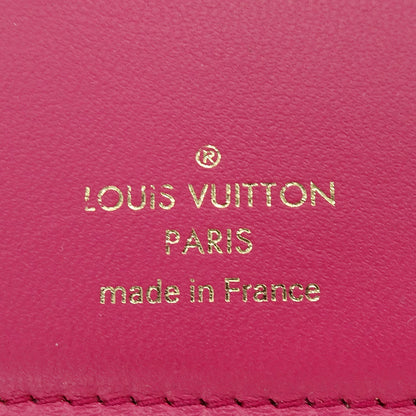 LOUIS VUITTON ルイ・ヴィトン ポルトフォイユ･カプシーヌ コンパクト 三つ折り財布 ノワール・ホットピンク M62157 レディース 【中古】