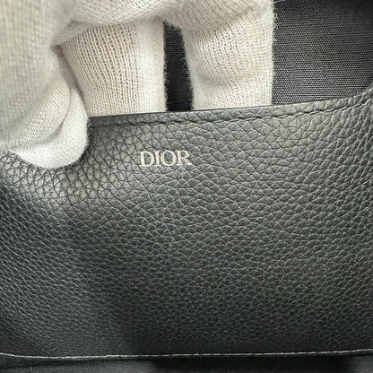 Dior ディオール クラッチ・セカンドバッグ ブラック レザー メンズ 【中古】