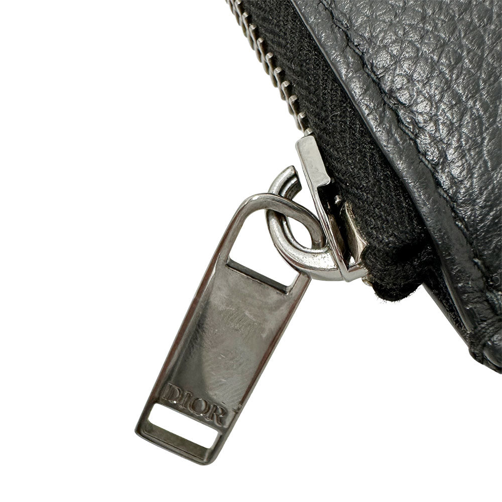 Dior ディオール クラッチ・セカンドバッグ ブラック レザー メンズ 【中古】