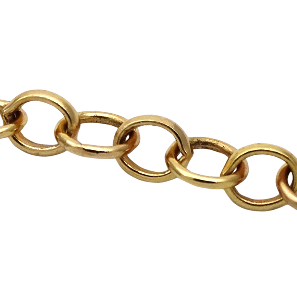 Dior ディオール ネックレス メタル ゴールド ブラック レディース 【中古】