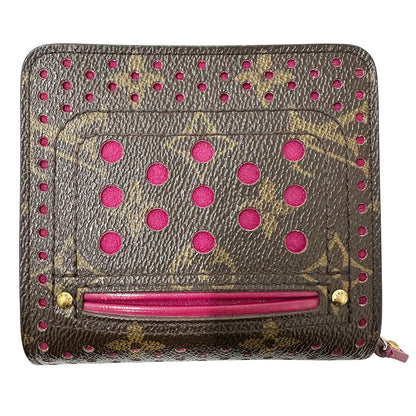 LOUIS VUITTON ルイ・ヴィトン ペルフォ コンパクト ジップ 三つ折り財布 モノグラム フューシャ M95188 モノグラムキャンバス レディース 【中古】