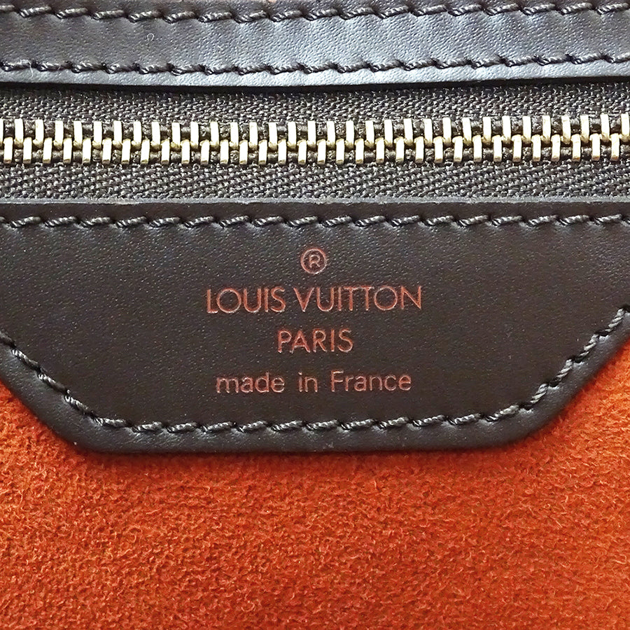 LOUIS VUITTON ルイ・ヴィトン マノスク GM トートバッグ ダミエ ダミエエベヌ N51120 ダミエキャンバス レディース 【中古】