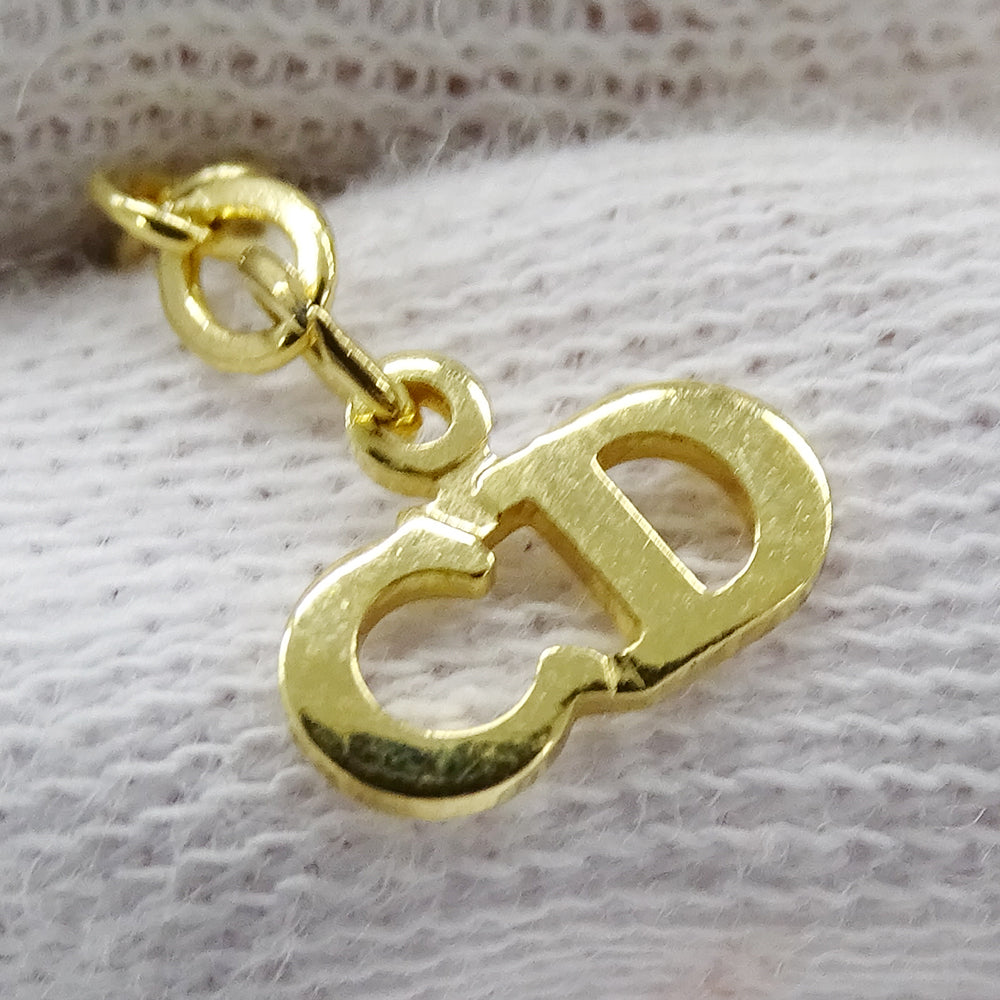 Dior ディオール ネックレス ラインストーン ゴールド レディース 【中古】