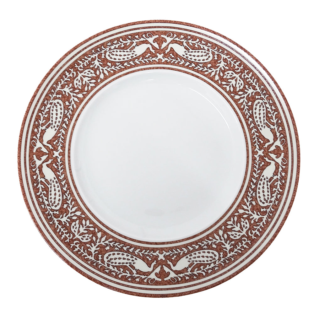 HERMES エルメス Early America 古き良きアメリカ 食器 レッド ホワイト 陶磁器 レディース メンズ 【中古】