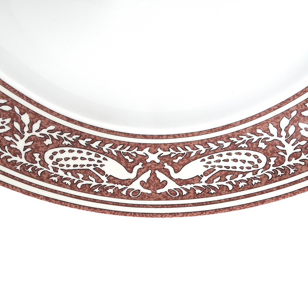 HERMES エルメス Early America 古き良きアメリカ 食器 レッド ホワイト 陶磁器 レディース メンズ 【中古】