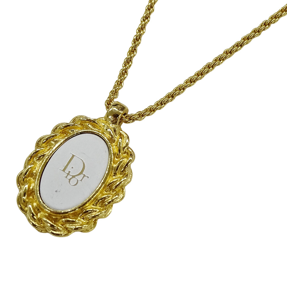 Dior ディオール ネックレス GP ゴールド レディース 【中古】