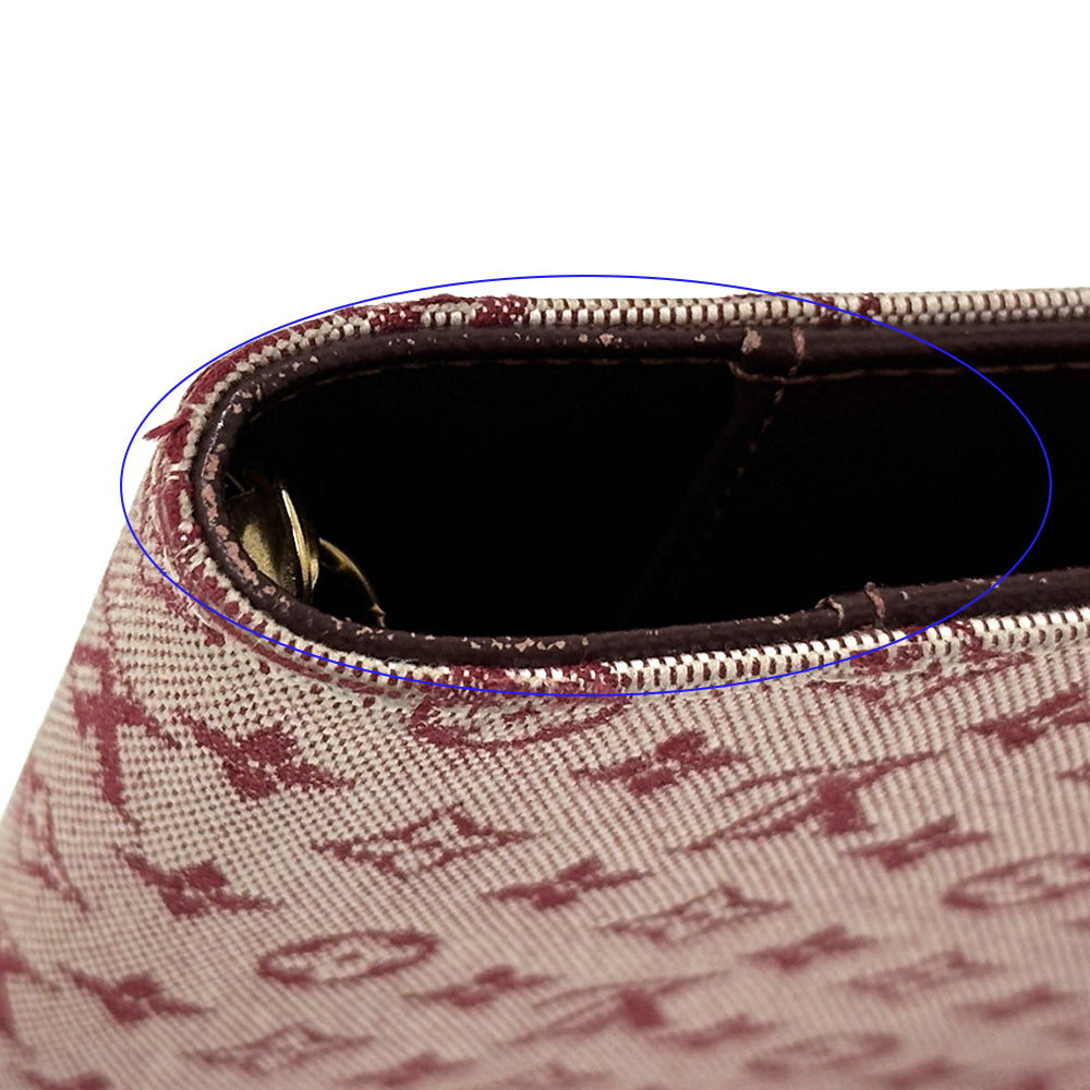 LOUIS VUITTON ルイ・ヴィトン アジェンダPM 手帳カバー モノグラム ミニ チェリー レッド R20912 キャンバス レディース メンズ 【中古】