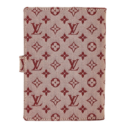 LOUIS VUITTON ルイ・ヴィトン アジェンダPM 手帳カバー モノグラム ミニ チェリー レッド R20912 キャンバス レディース メンズ 【中古】