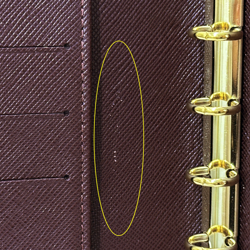 LOUIS VUITTON ルイ・ヴィトン アジェンダPM 手帳カバー モノグラム ミニ チェリー レッド R20912 キャンバス レディース メンズ 【中古】