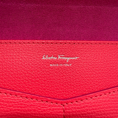 Ferragamo フェラガモ クラッチ・セカンドバッグ ピンク レザー レディース 【中古】