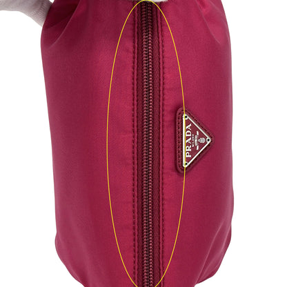 PRADA プラダ ポーチ ピンク ナイロン レディース 【中古】