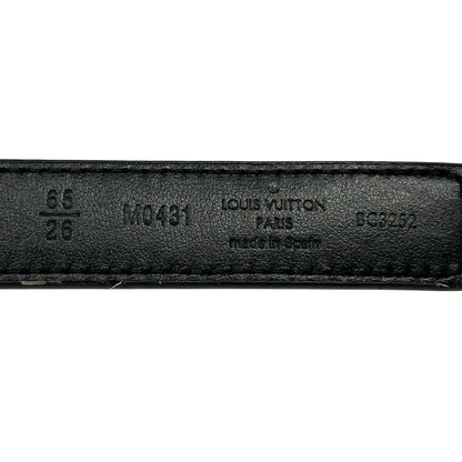 LOUIS VUITTON ルイ・ヴィトン ベルト・LVアイコニック 20MM ベルト モノグラム ブラウン ブラック M0431 モノグラムキャンバス レディース 【中古】