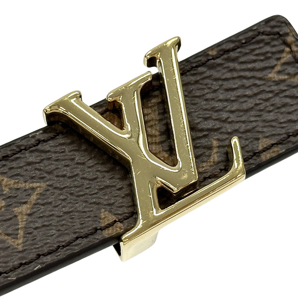 LOUIS VUITTON ルイ・ヴィトン ベルト・LVアイコニック 20MM ベルト モノグラム ブラウン ブラック M0431 モノグラムキャンバス レディース 【中古】