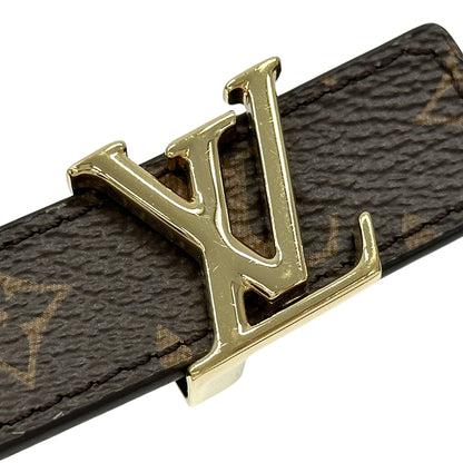 LOUIS VUITTON ルイ・ヴィトン ベルト・LVアイコニック 20MM ベルト モノグラム ブラウン ブラック M0431 モノグラムキャンバス レディース 【中古】