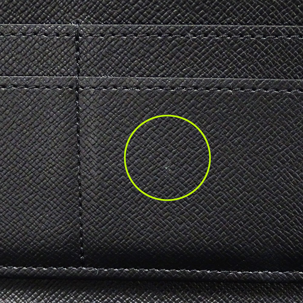 LOUIS VUITTON ルイ・ヴィトン ジッピーウォレット・ヴェルティカル 長財布 ダミエ グラフィット ブラック N63095 ダミエグラフィットキャンバス メンズ 【中古】
