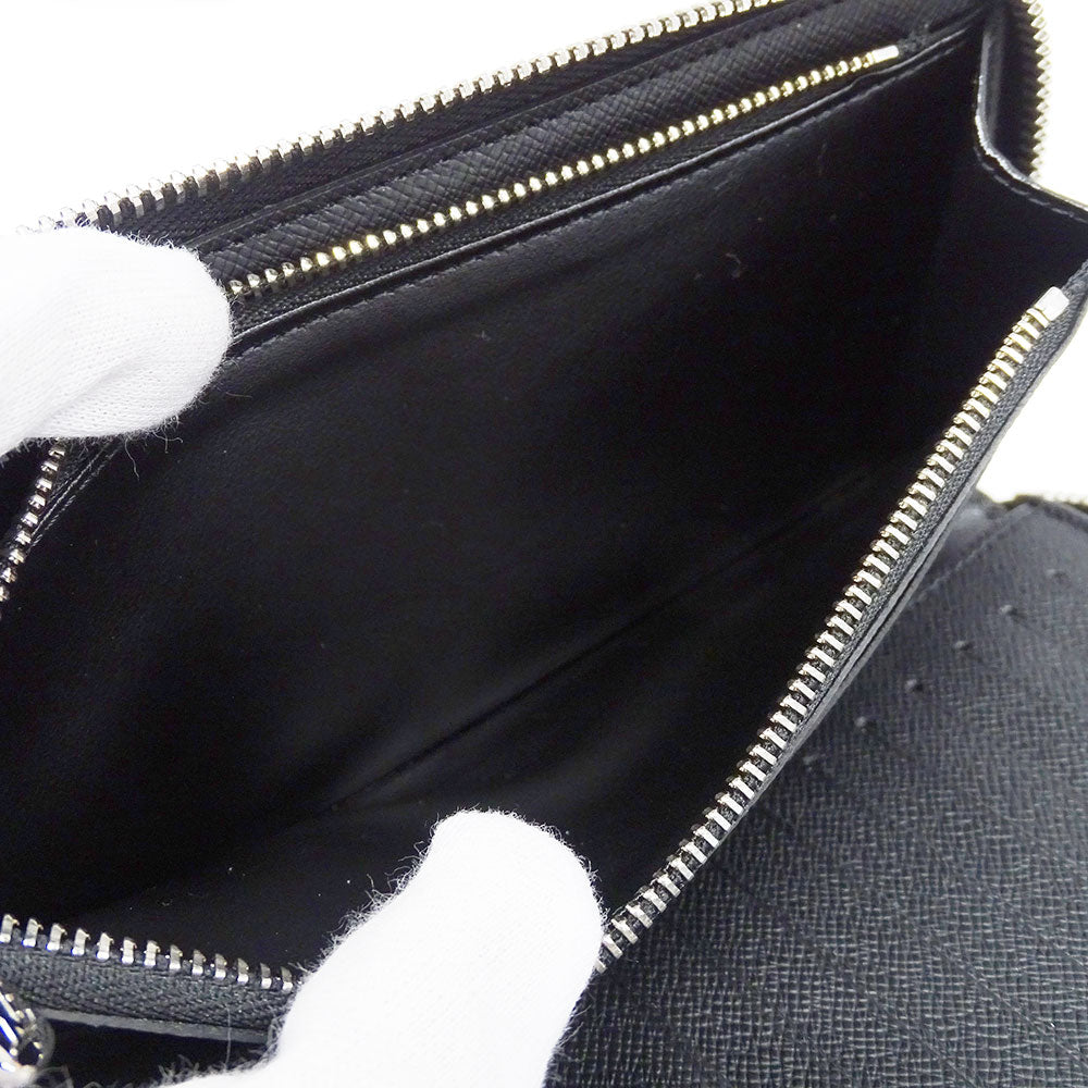 LOUIS VUITTON ルイ・ヴィトン ジッピーウォレット・ヴェルティカル 長財布 ダミエ グラフィット ブラック N63095 ダミエグラフィットキャンバス メンズ 【中古】