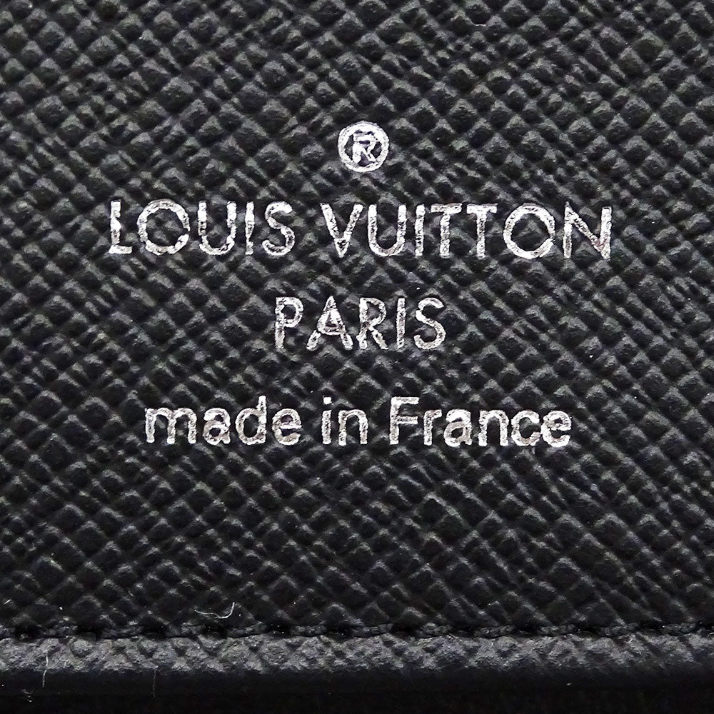 LOUIS VUITTON ルイ・ヴィトン ジッピーウォレット・ヴェルティカル 長財布 ダミエ グラフィット ブラック N63095 ダミエグラフィットキャンバス メンズ 【中古】
