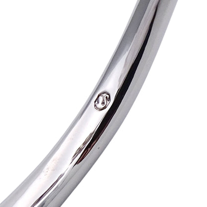 Swarovski スワロフスキー バングル メタル シルバー イエロー M レディース 【中古】