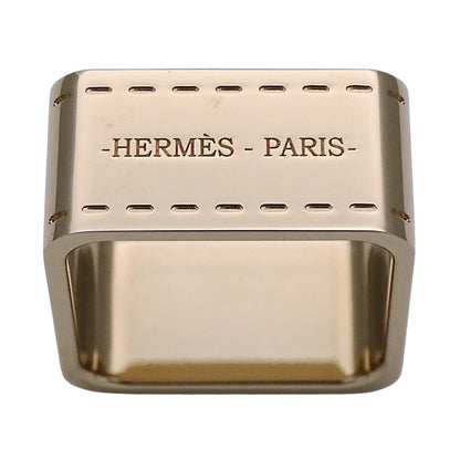 HERMES エルメス スカーフリング ボリュデュック メタル ゴールド レディース 【中古】