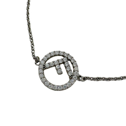 FENDI フェンディ エフイズ ブレスレット GP シルバー レディース 【中古】