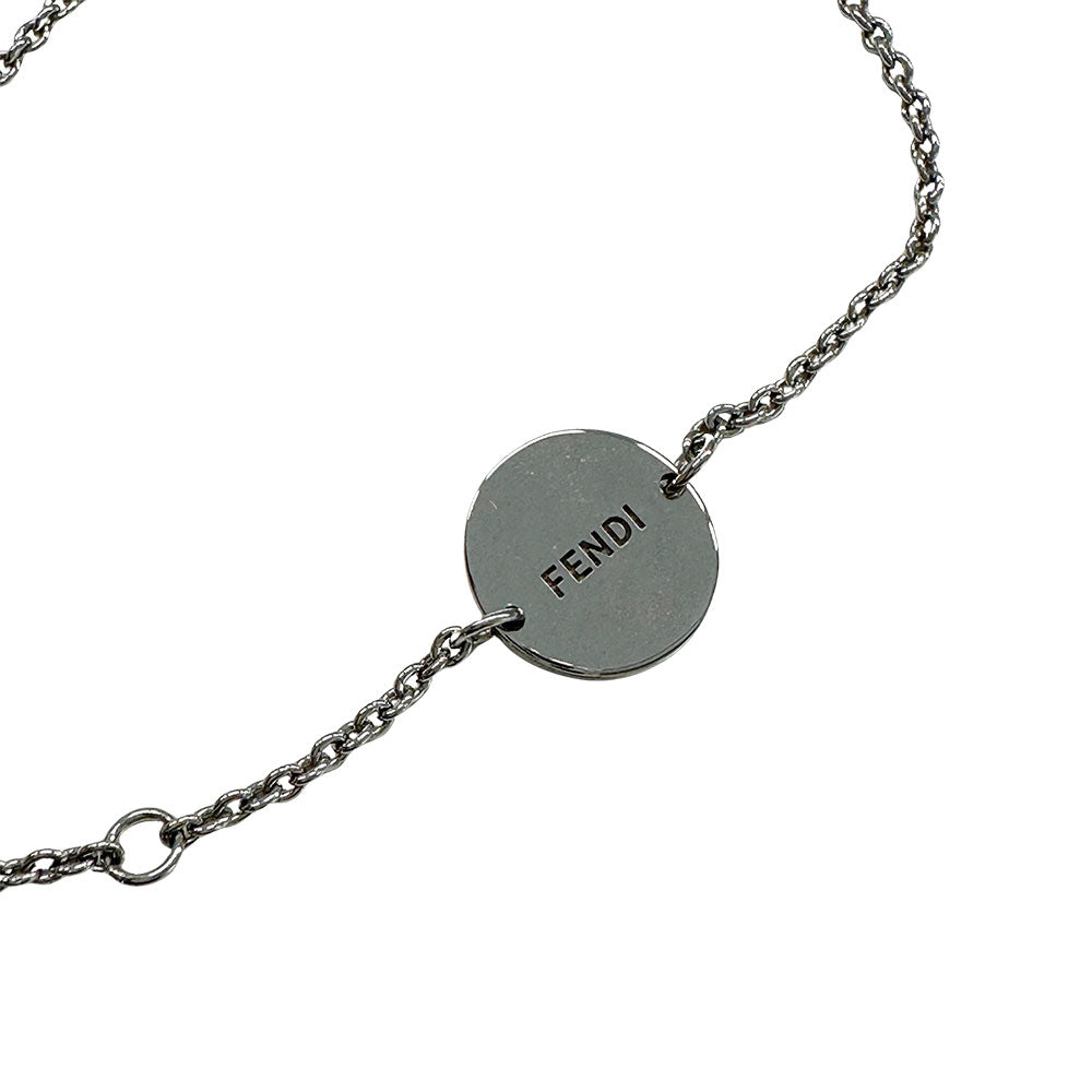 FENDI フェンディ エフイズ ブレスレット GP シルバー レディース 【中古】