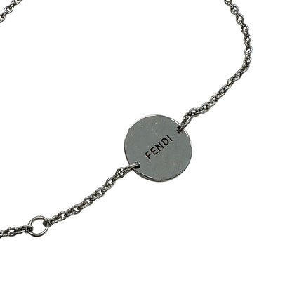FENDI フェンディ エフイズ ブレスレット GP シルバー レディース 【中古】